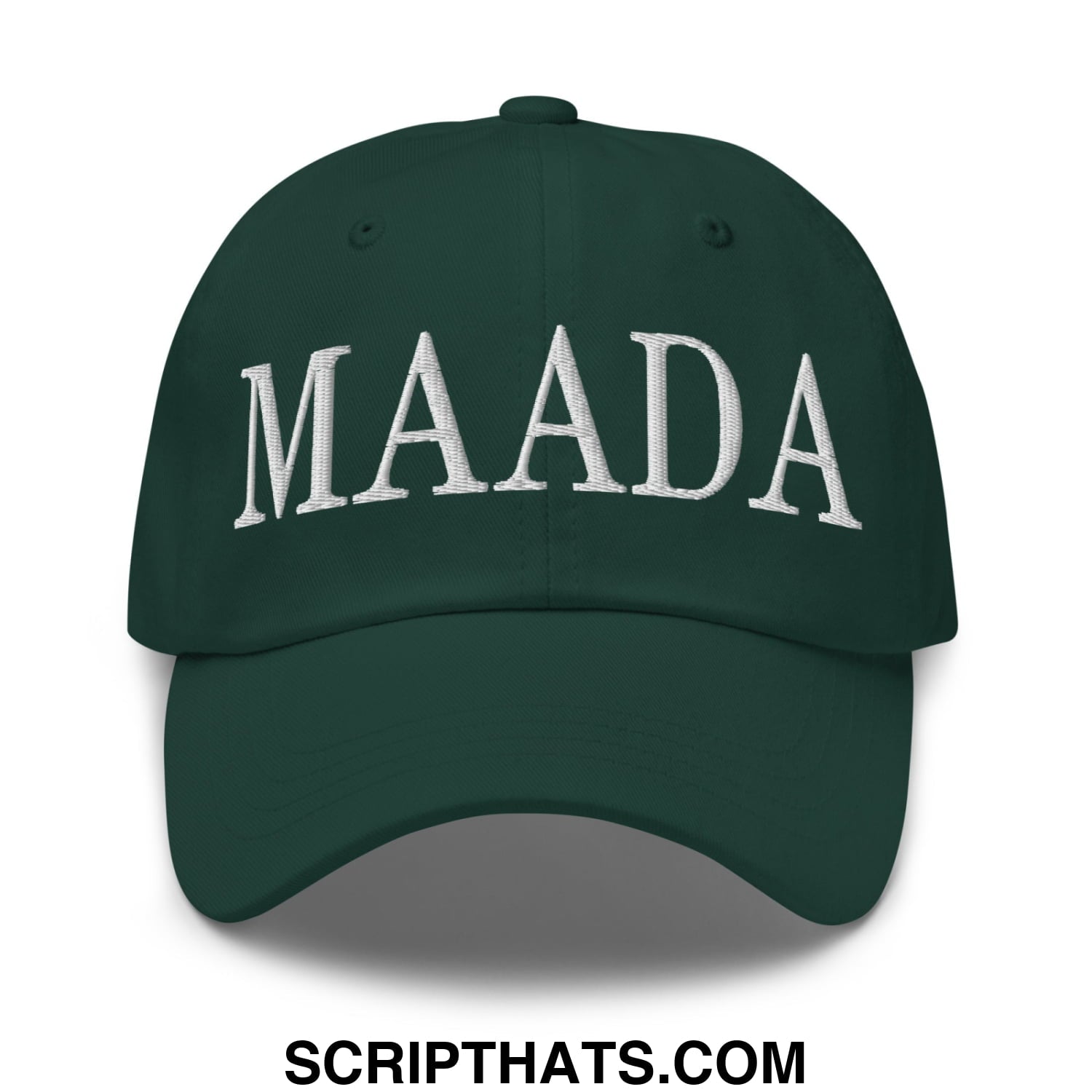 MAADA Make America A Democracy Again Embroidered Unstructured Dad Hat Spruce