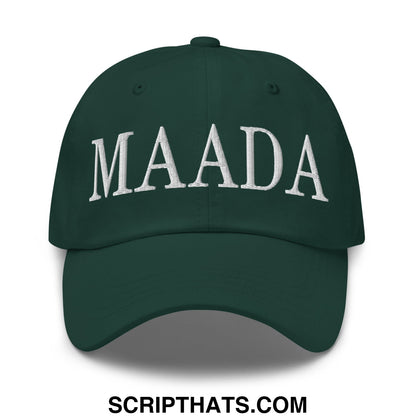 MAADA Make America A Democracy Again Embroidered Unstructured Dad Hat Spruce