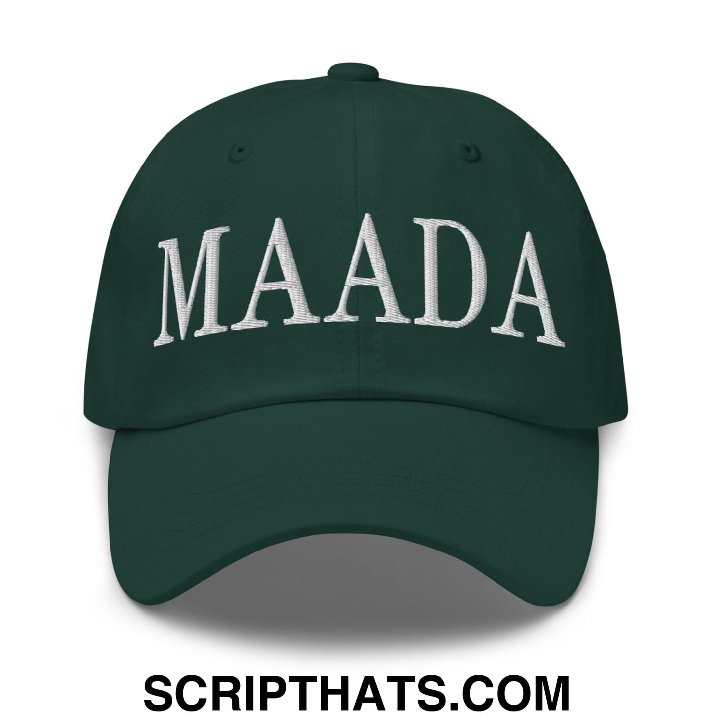 MAADA Make America A Democracy Again Embroidered Unstructured Dad Hat Spruce