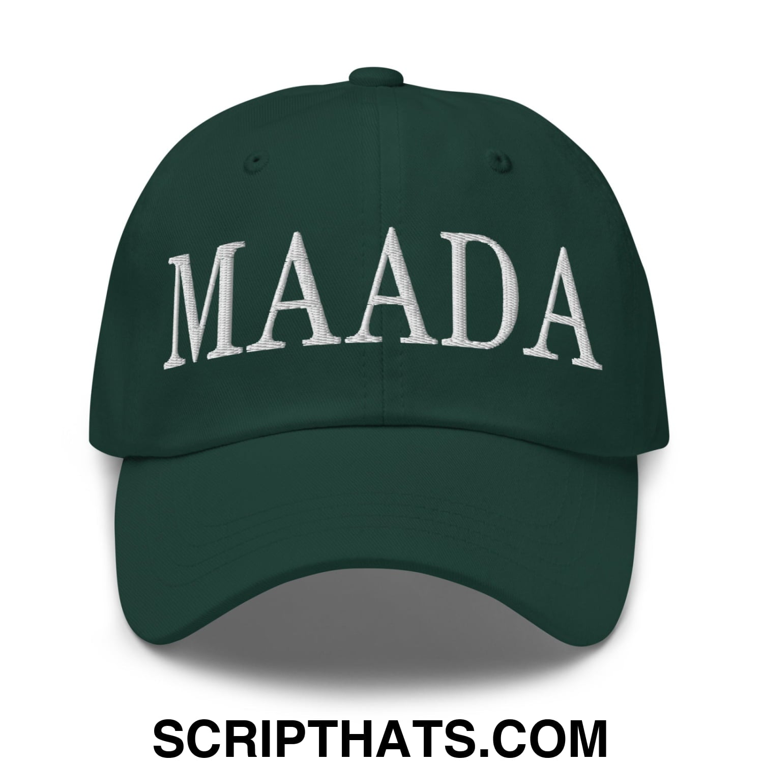 MAADA Make America A Democracy Again Embroidered Unstructured Dad Hat Spruce