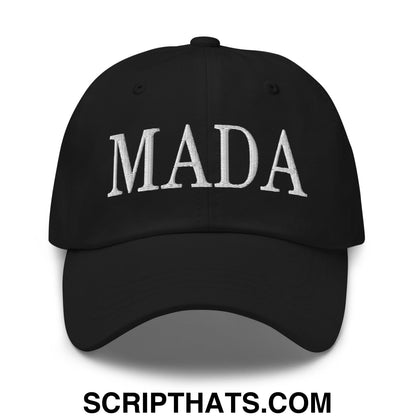 MADA Make America Democrat Again Embroidered Unstructured Dad Hat Black