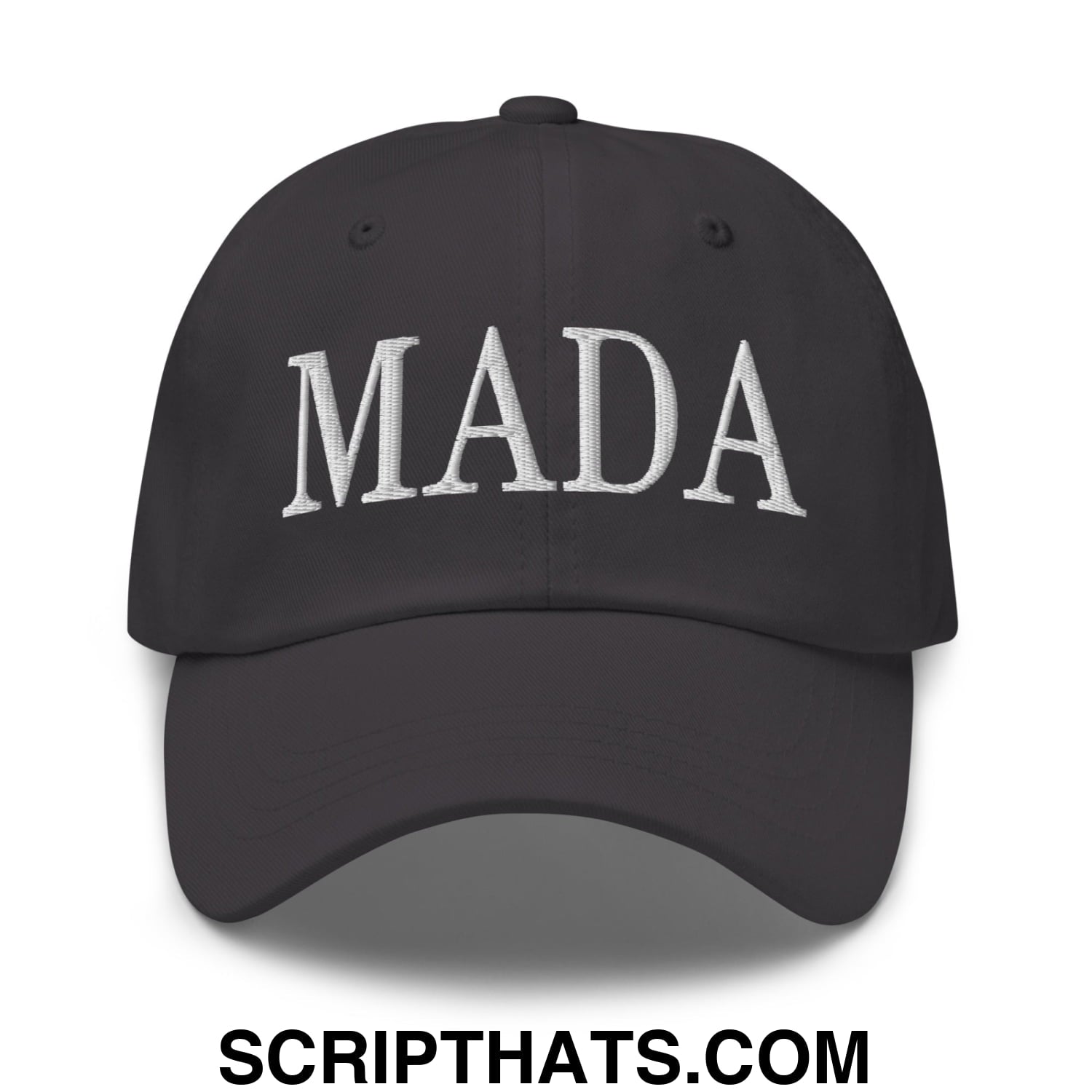 MADA Make America Democrat Again Embroidered Unstructured Dad Hat Dark Grey
