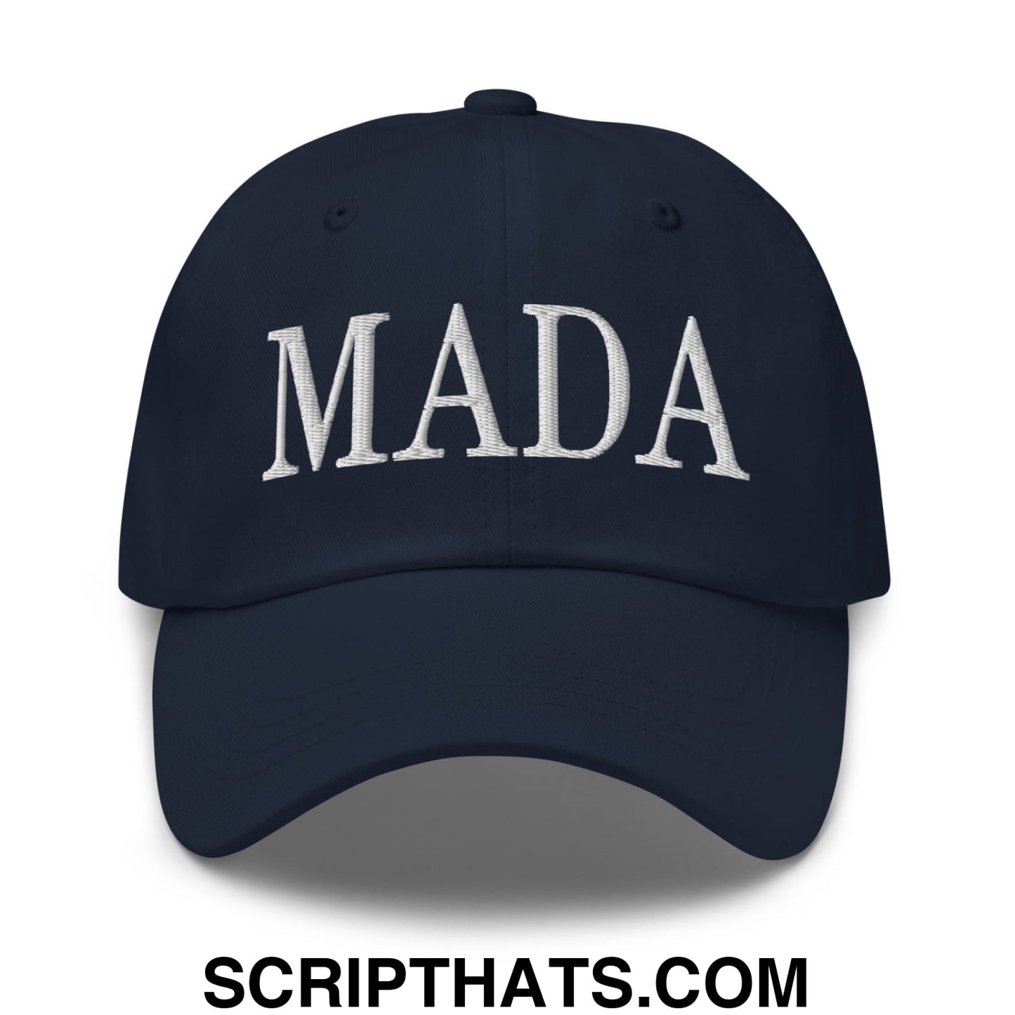 MADA Make America Democrat Again Embroidered Unstructured Dad Hat Navy