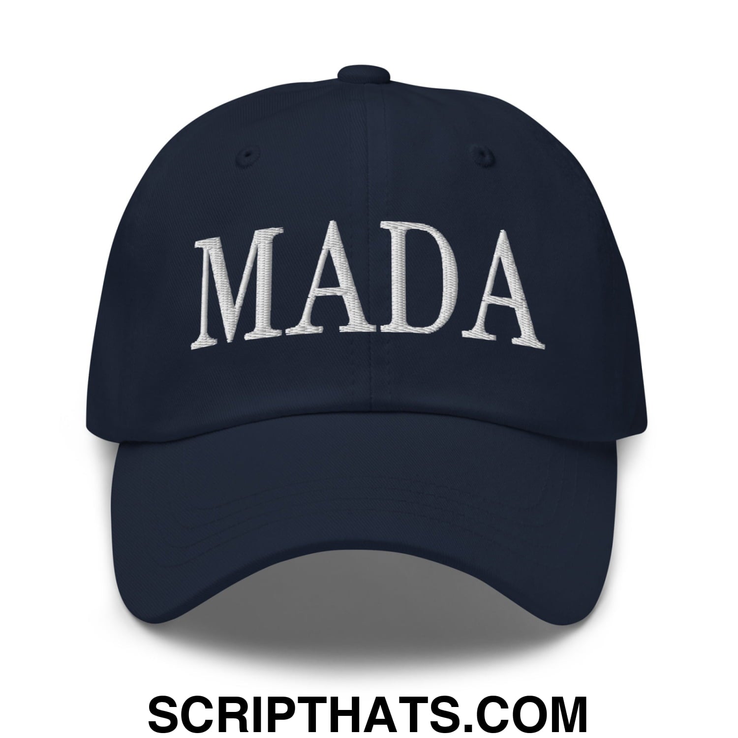 MADA Make America Democrat Again Embroidered Unstructured Dad Hat Navy