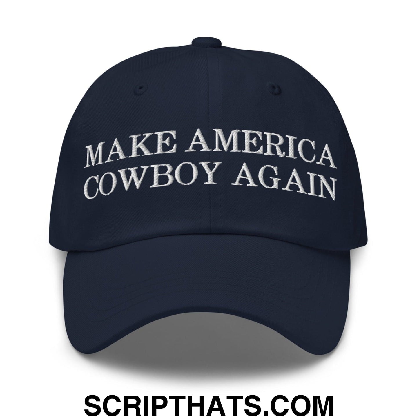 Make America Cowboy Again Dad Hat Navy