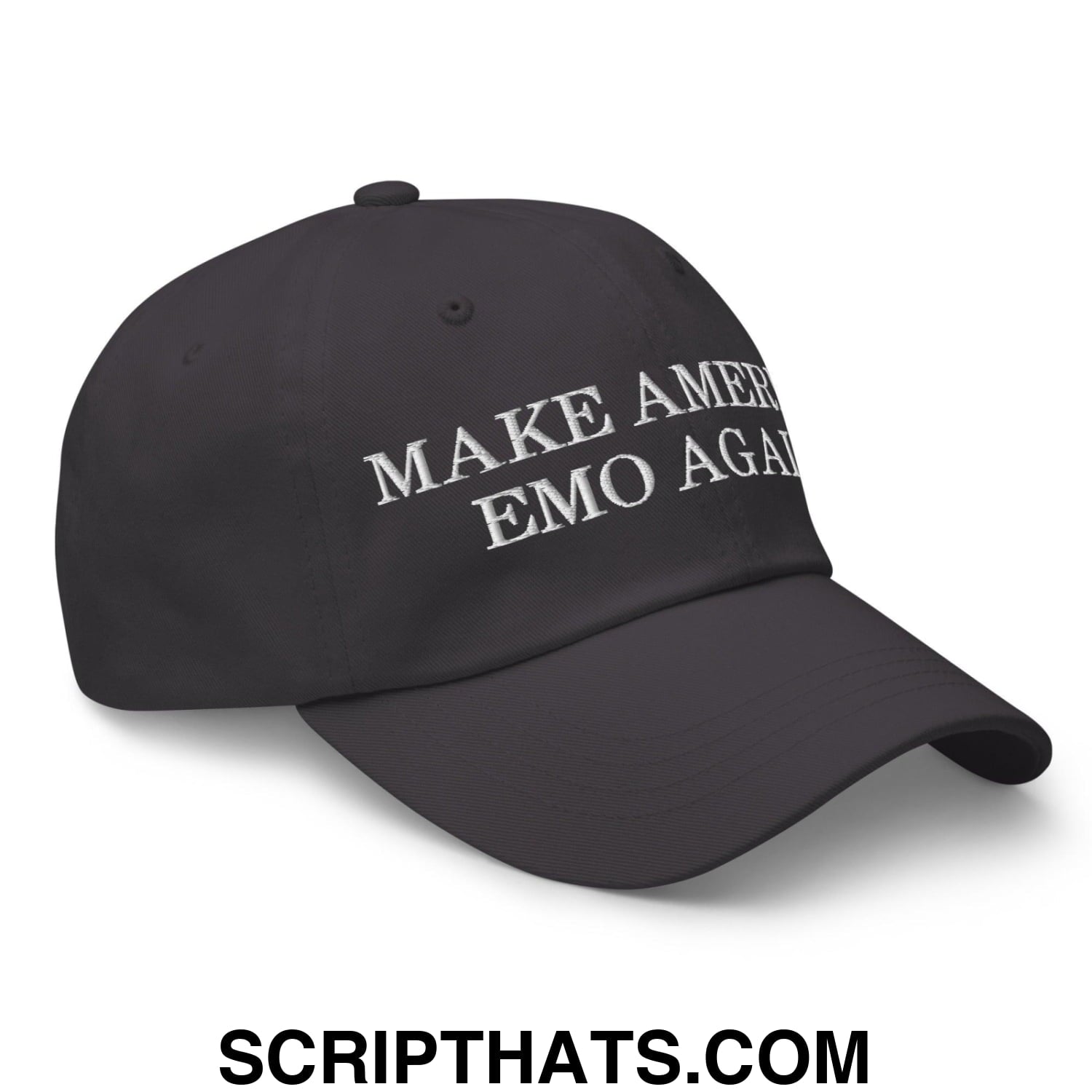 Make America Emo Again Dad Hat Dark Grey