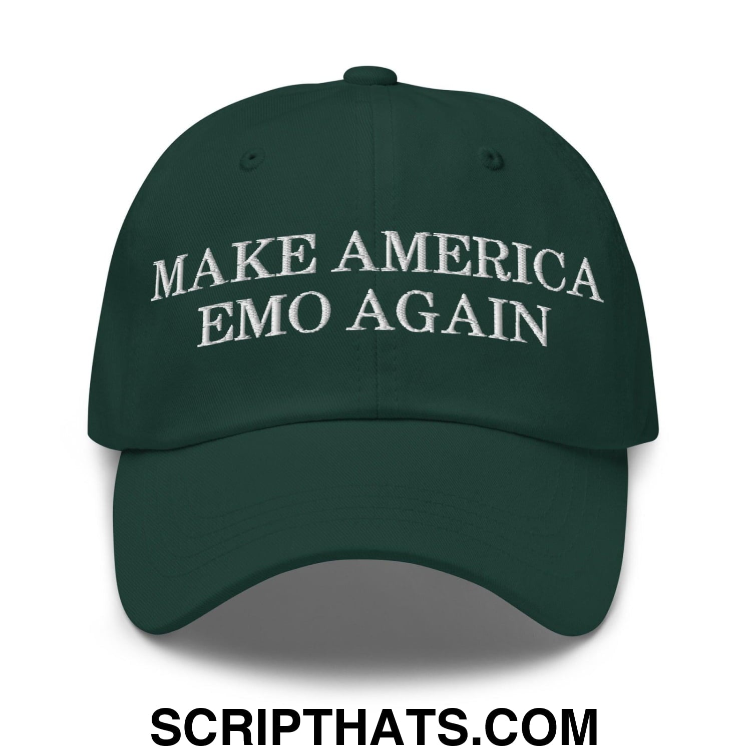 Make America Emo Again Dad Hat Spruce