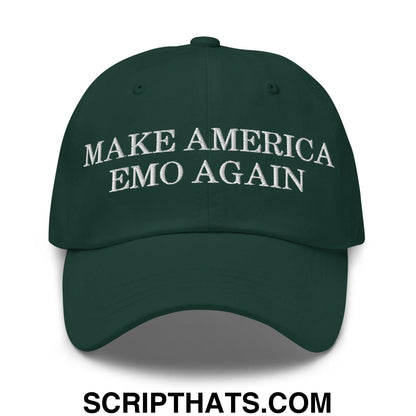 Make America Emo Again Dad Hat Spruce