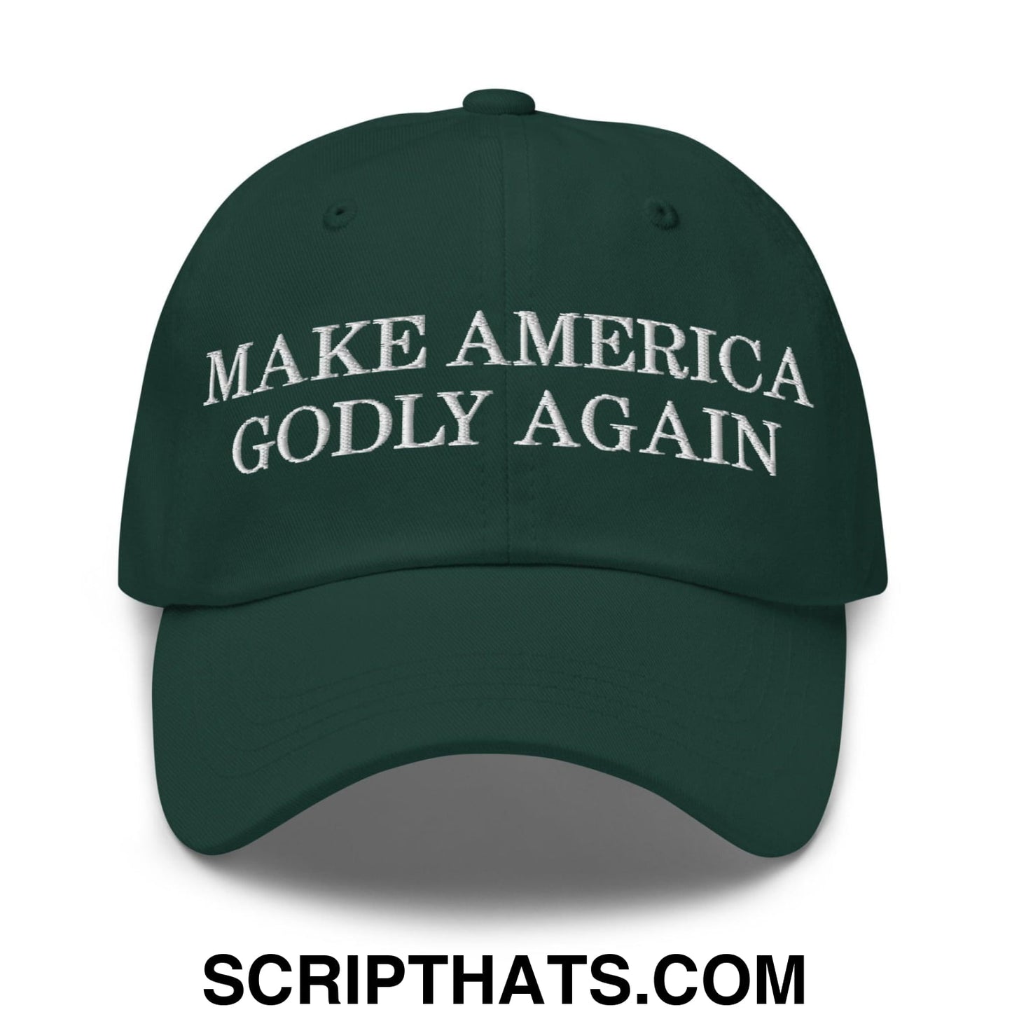 Make America Godly Again Dad Hat Spruce