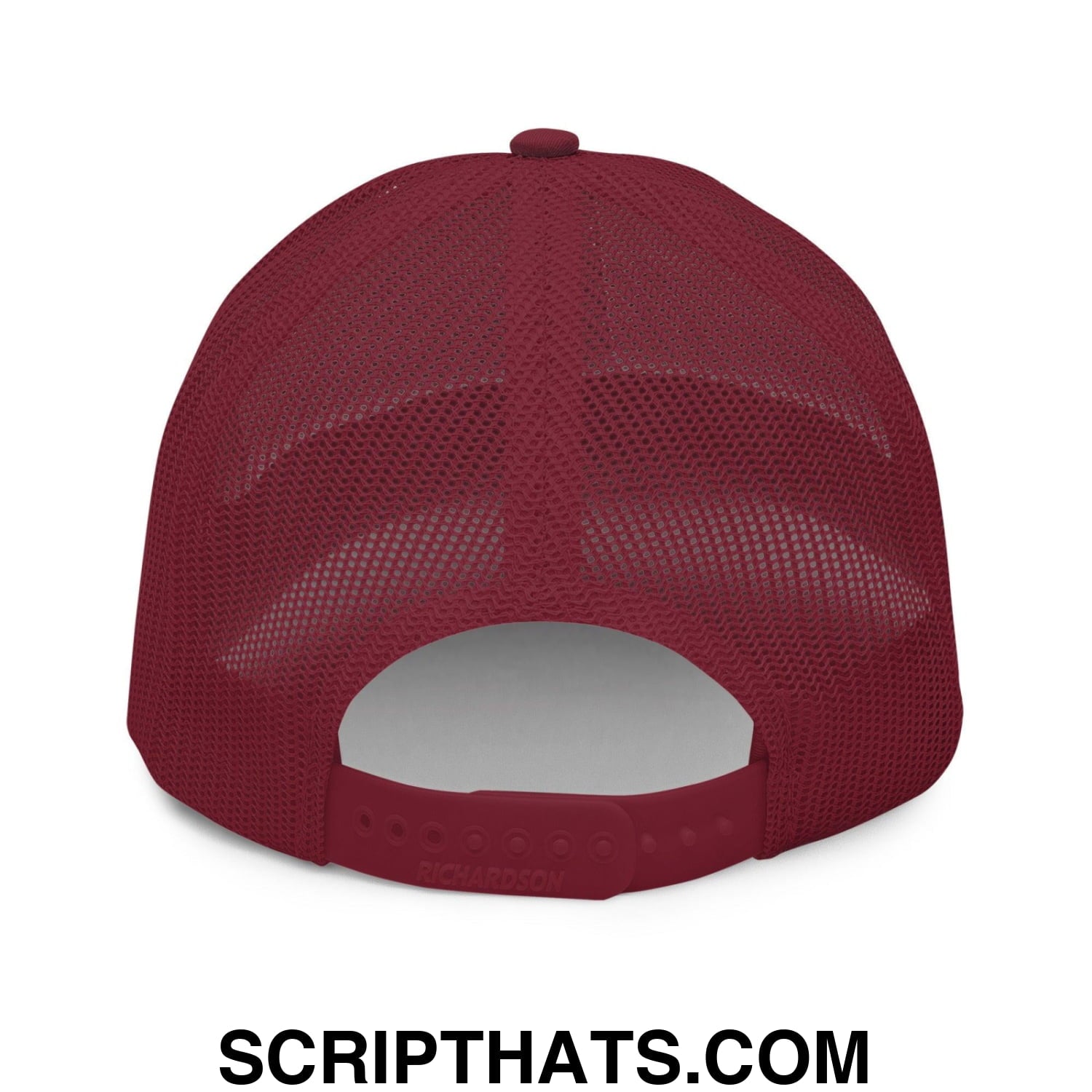 Make America Native Again Embroidered Classic Mesh Trucker Hat Cardinal