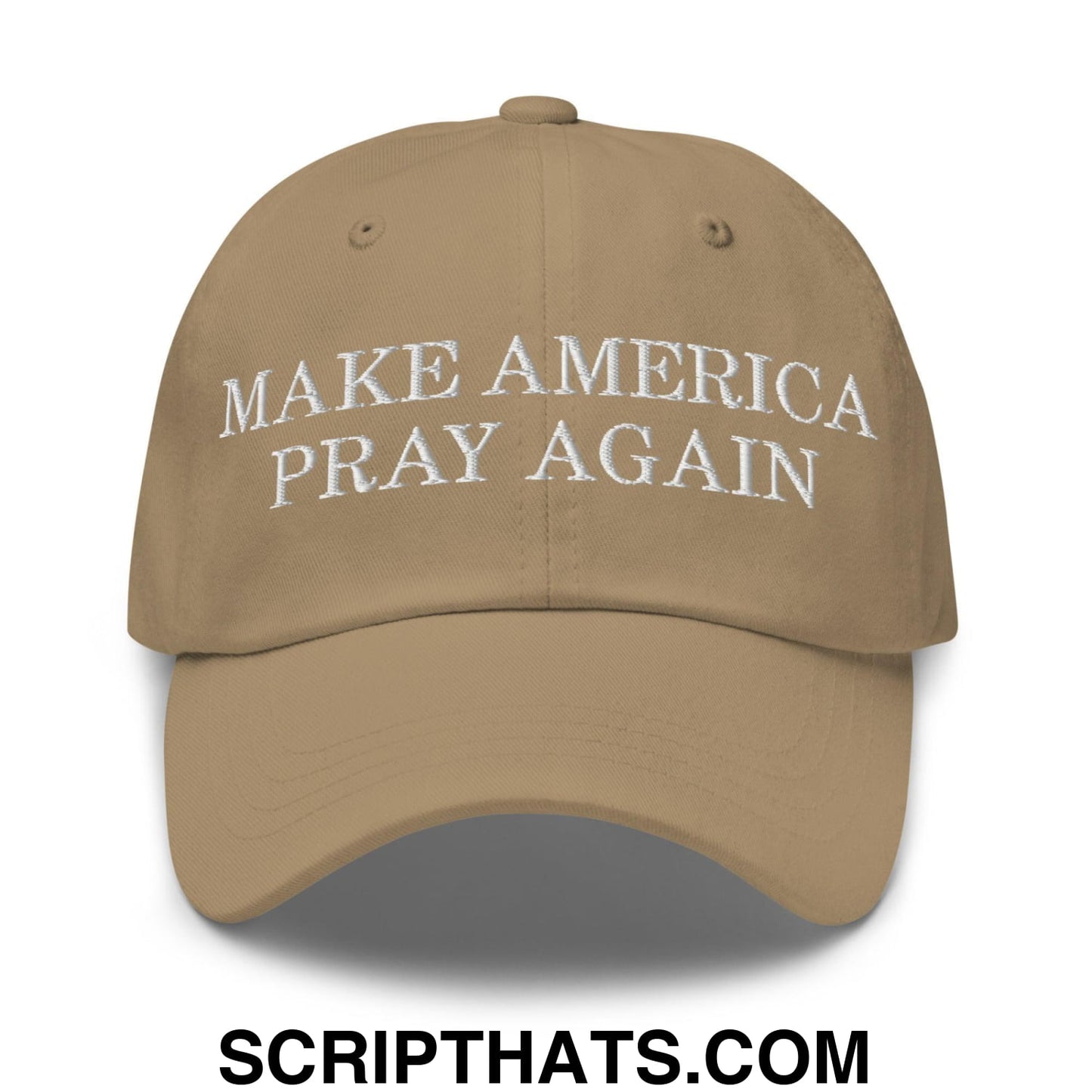 Make America Pray Again Dad Hat Khaki