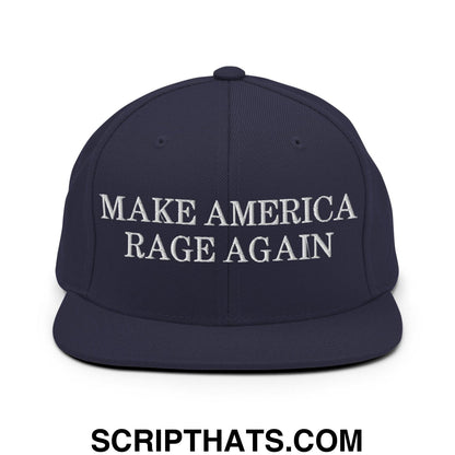 Make America Rage Again Snapback Hat Navy