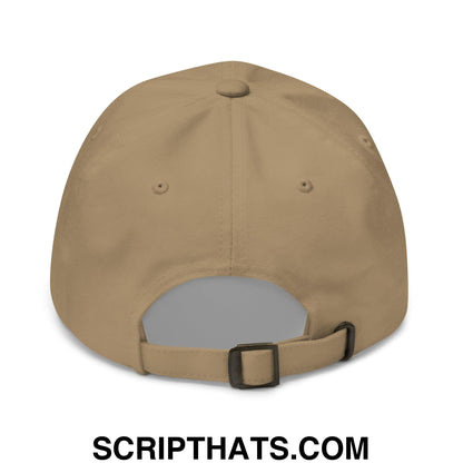 Make America Read Again Embroidered Dad Hat Khaki