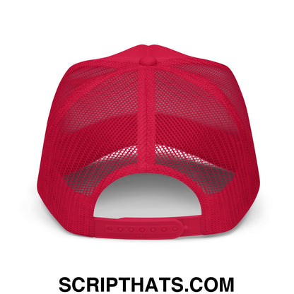 Make America Sexyy Again Embroidered Foam Trucker Hat Red