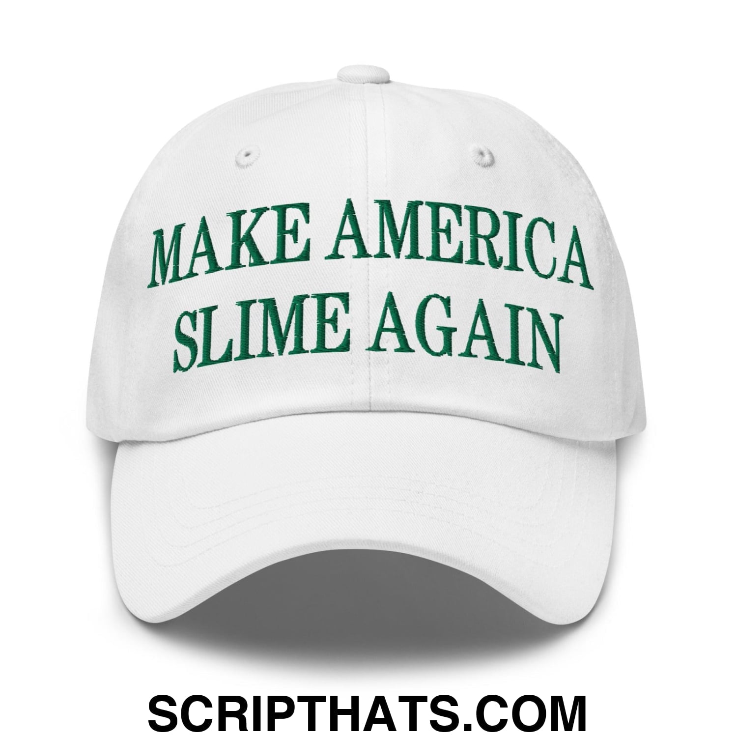 Make America Slime Again Embroidered Dad Hat Default Title