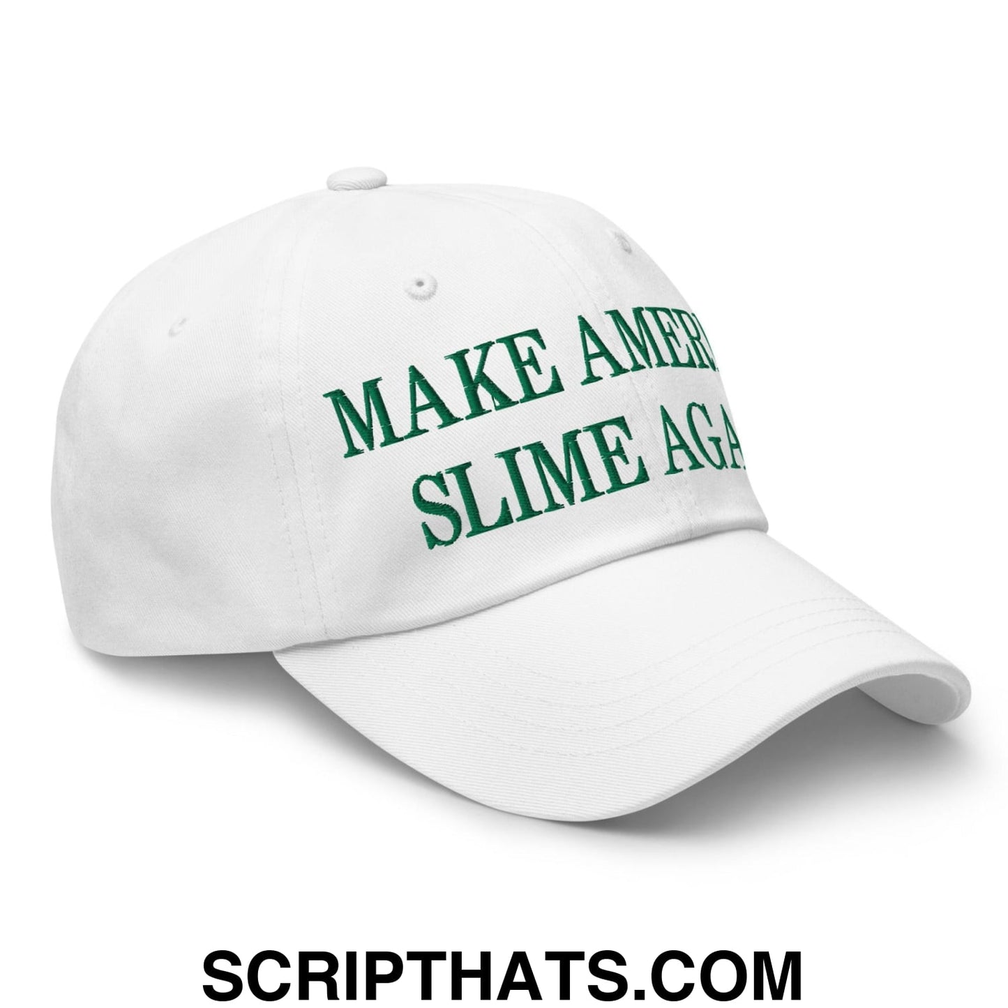 Make America Slime Again Embroidered Dad Hat Default Title