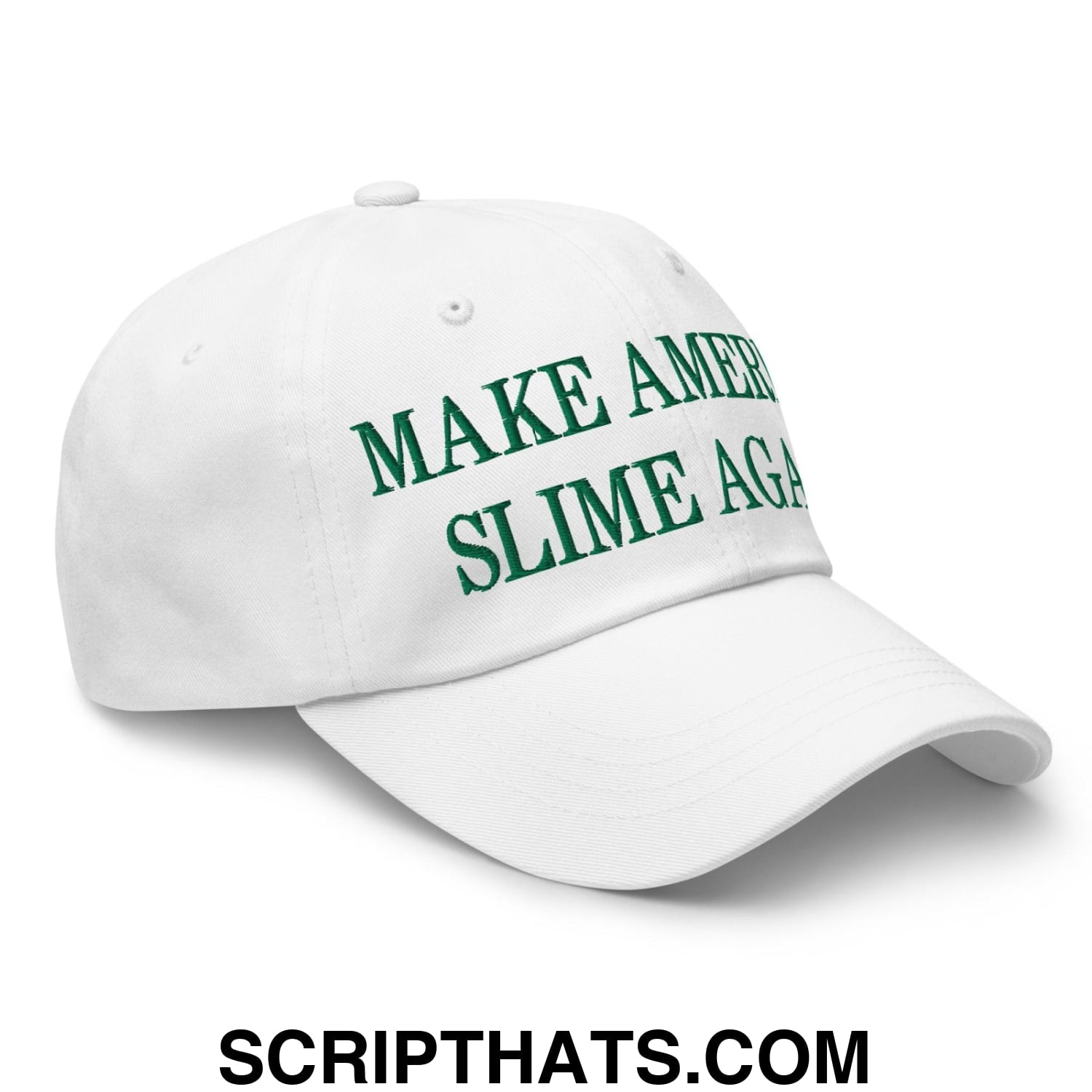 Make America Slime Again Embroidered Dad Hat Default Title