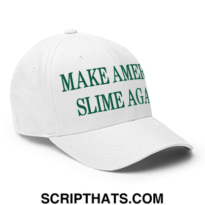 Make America Slime Again Embroidered Stretch Fit Baseball Hat
