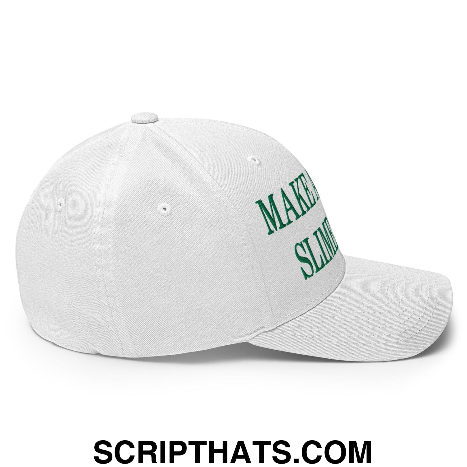 Make America Slime Again Embroidered Stretch Fit Baseball Hat
