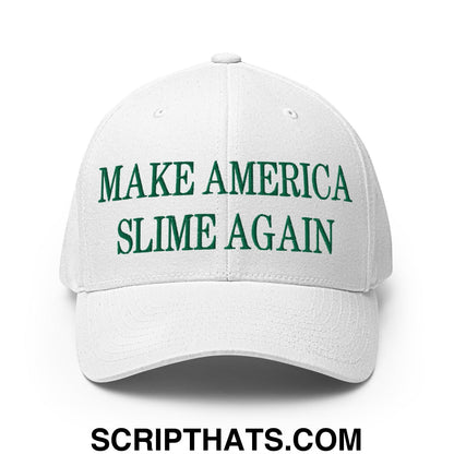Make America Slime Again Embroidered Stretch Fit Baseball Hat