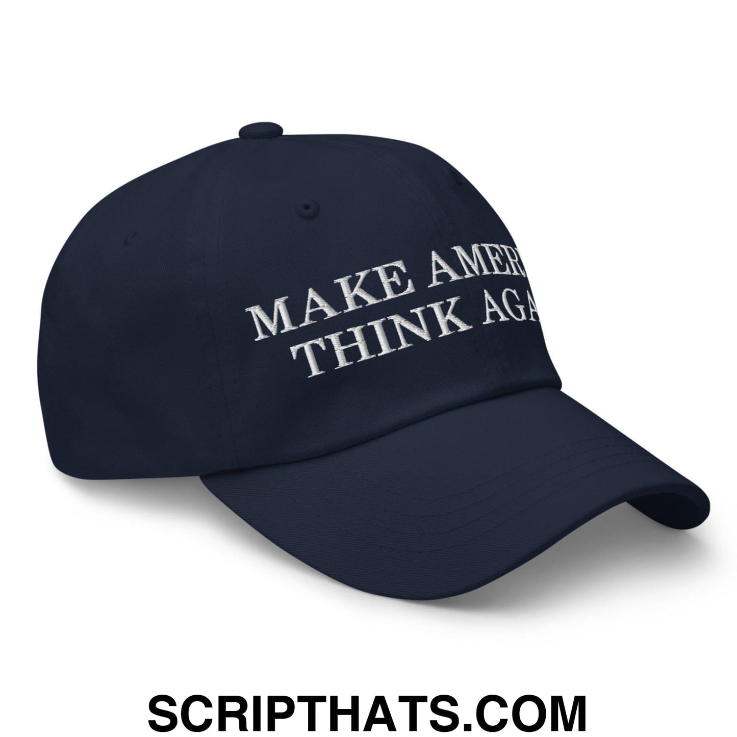 Make America Think Again Dad Hat Navy