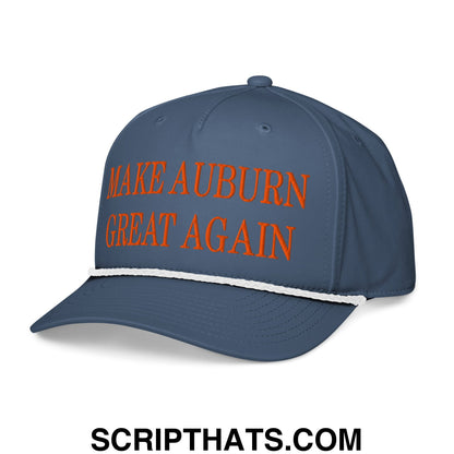 Make Auburn Great Again Embroidered 5 Panel Rope Hat Default Title