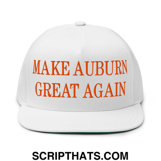 Make Auburn Great Again Embroidered 5 Panel Snapback Hat Default Title