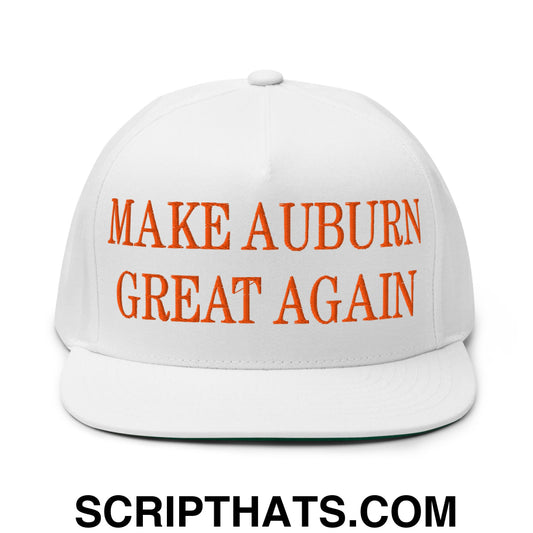 Make Auburn Great Again Embroidered 5 Panel Snapback Hat Default Title