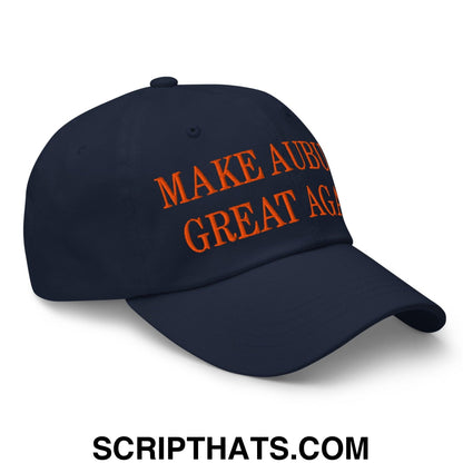 Make Auburn Great Again Embroidered Dad Hat Navy