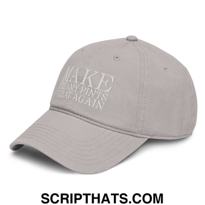 Make Creamy Pints Great Again Embroidered Baseball Dad Hat Maroon