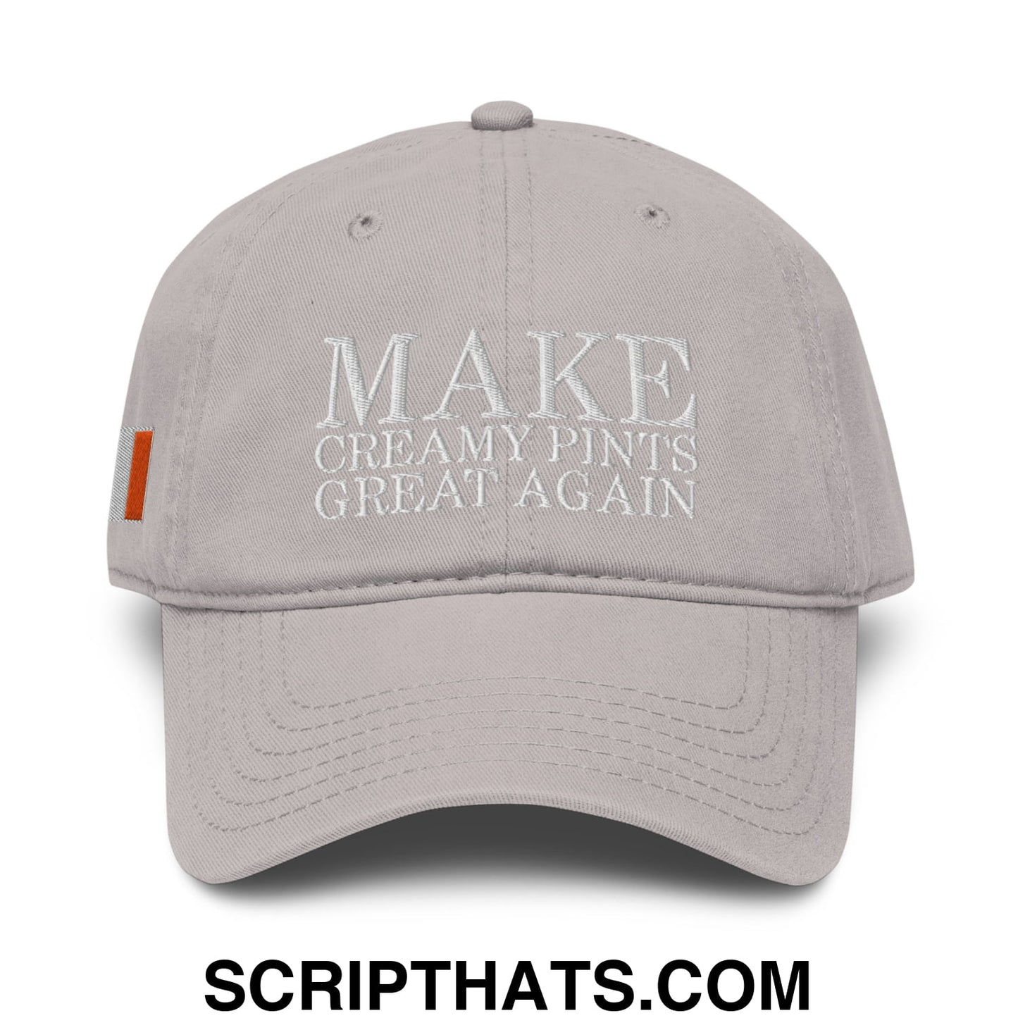 Make Creamy Pints Great Again Embroidered Baseball Dad Hat Navy