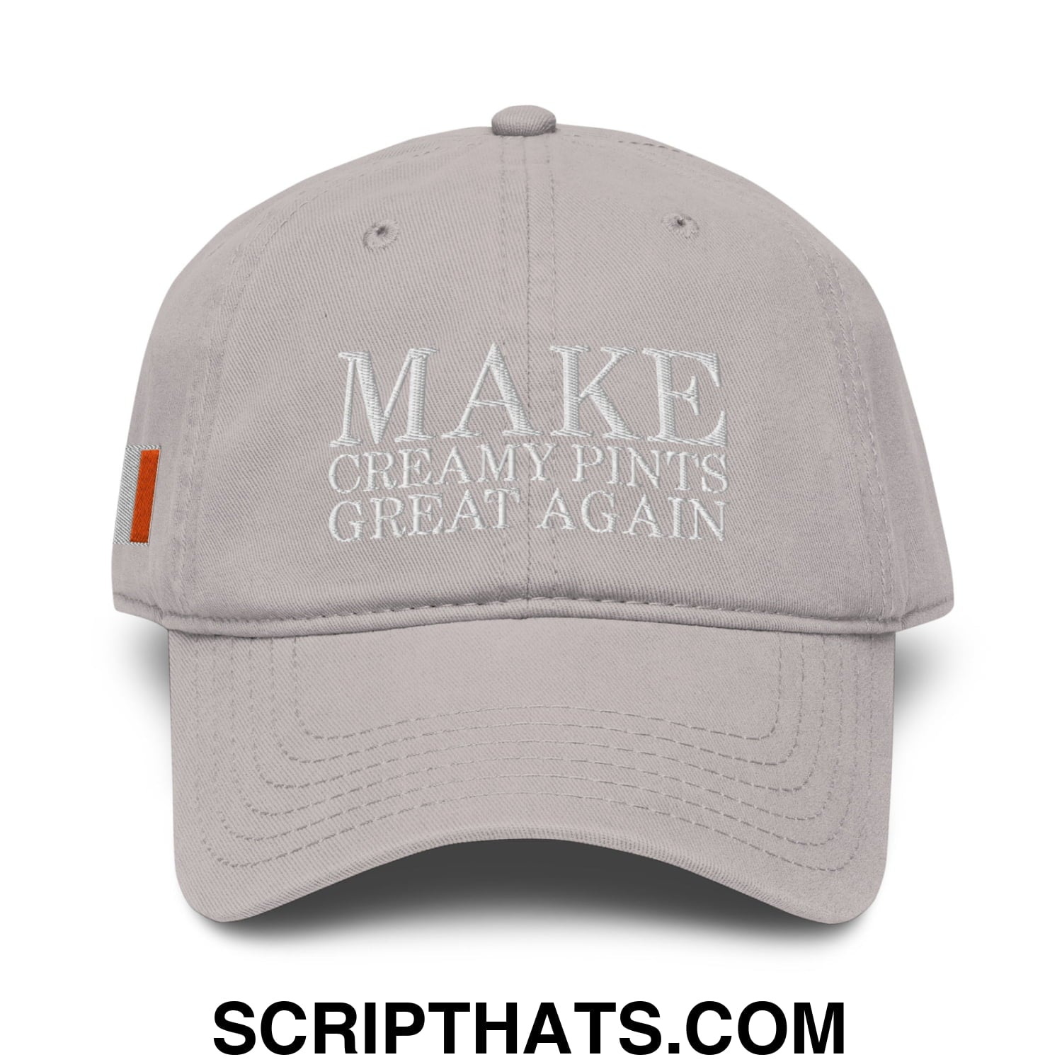 Make Creamy Pints Great Again Embroidered Baseball Dad Hat Navy