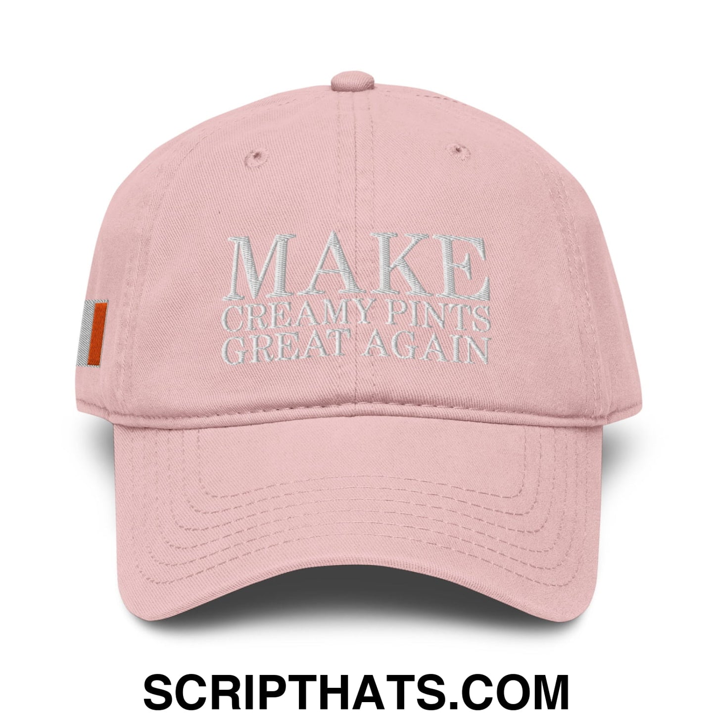 Make Creamy Pints Great Again Embroidered Baseball Dad Hat Maroon