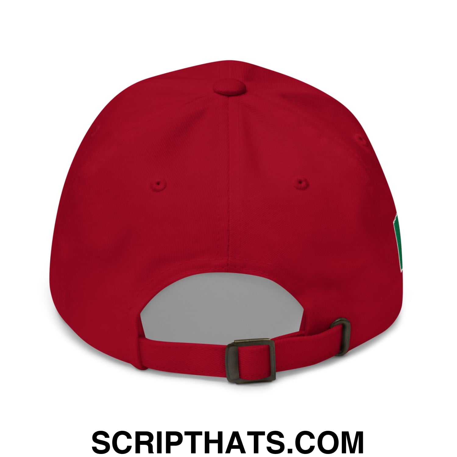 Make Creamy Pints Great Again Embroidered Unstructured Dad Hat Cranberry