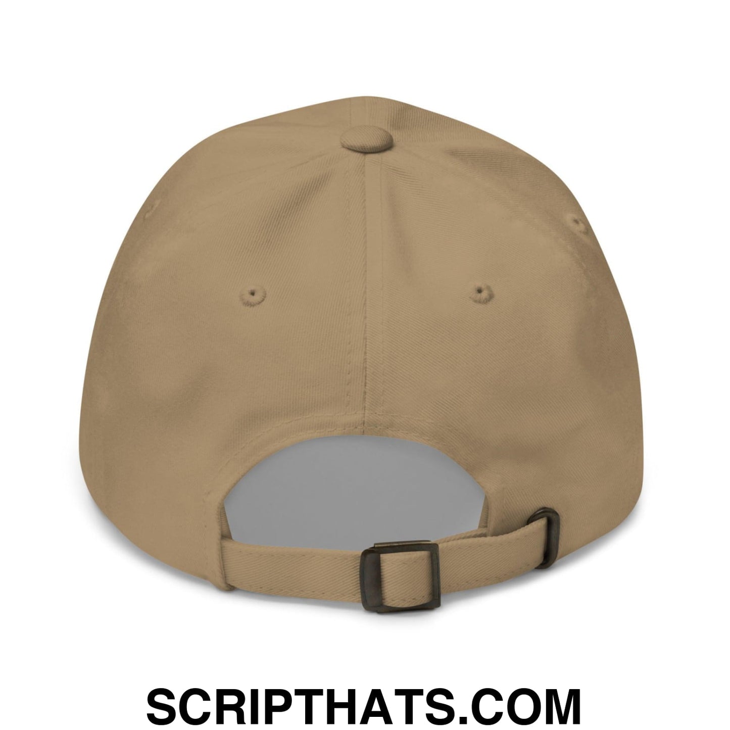 Make Hockey Violent Again Embroidered Dad Hat Khaki