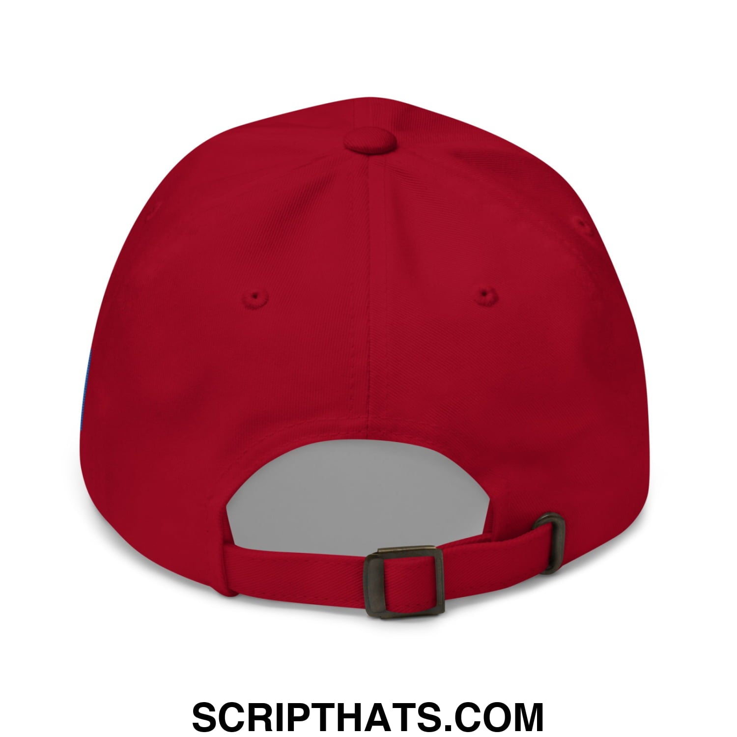 Make ICE Scared Again Minnesota Flag Embroidered Unstructured Dad Hat Cranberry