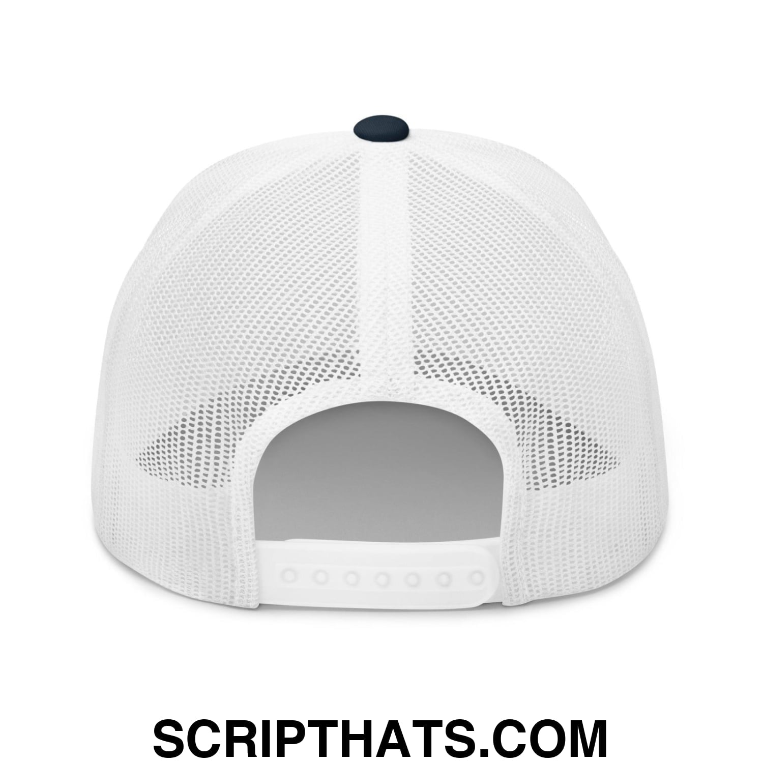 Make The Cowboys Great Again Embroidered Mesh Trucker Hat Navy White