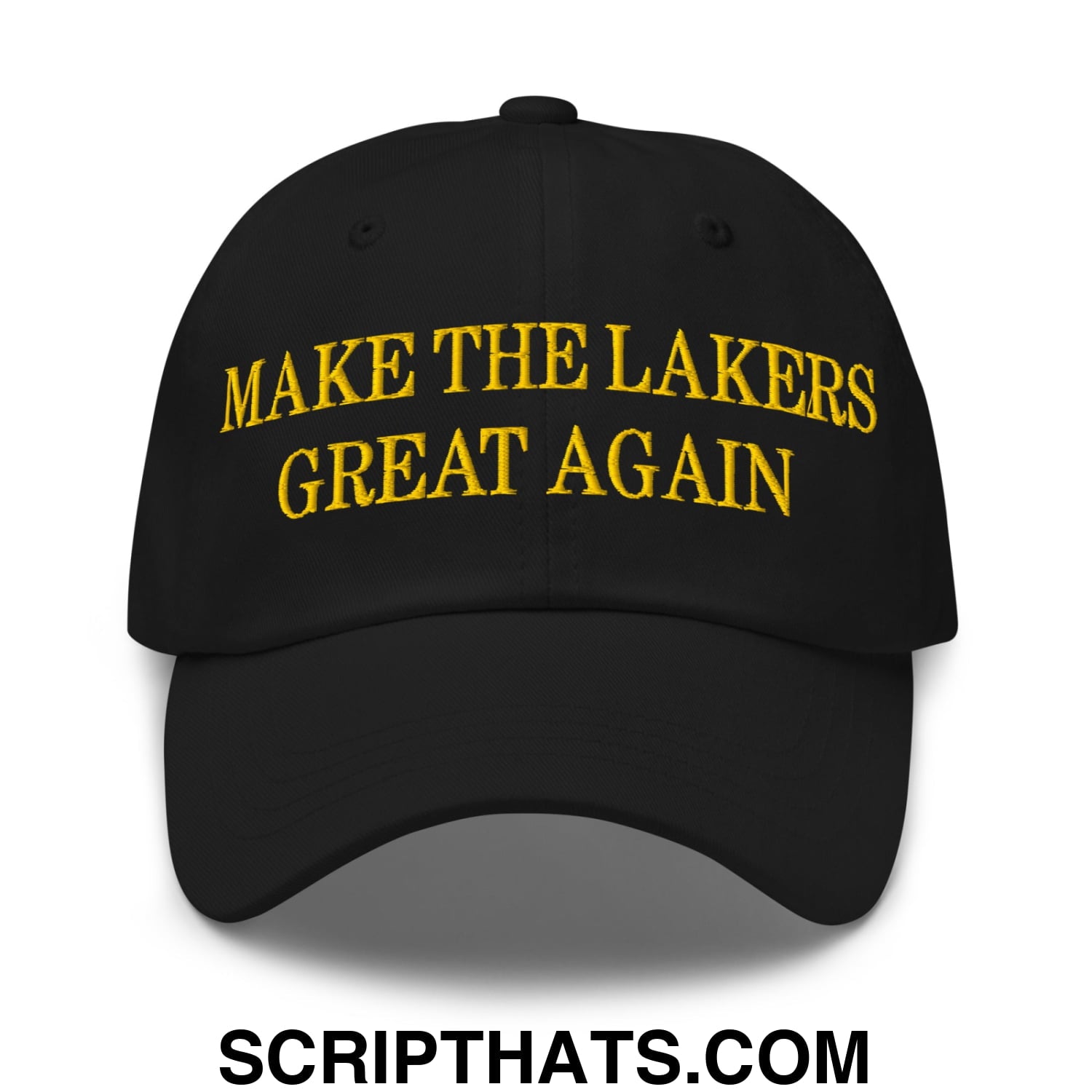 Make The Lakers Great Again Embroidered Unstructured Dad Hat Default Title