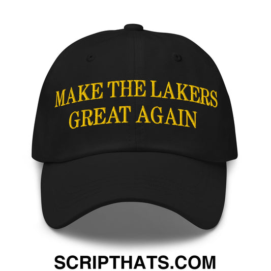 Make The Lakers Great Again Embroidered Unstructured Dad Hat Default Title