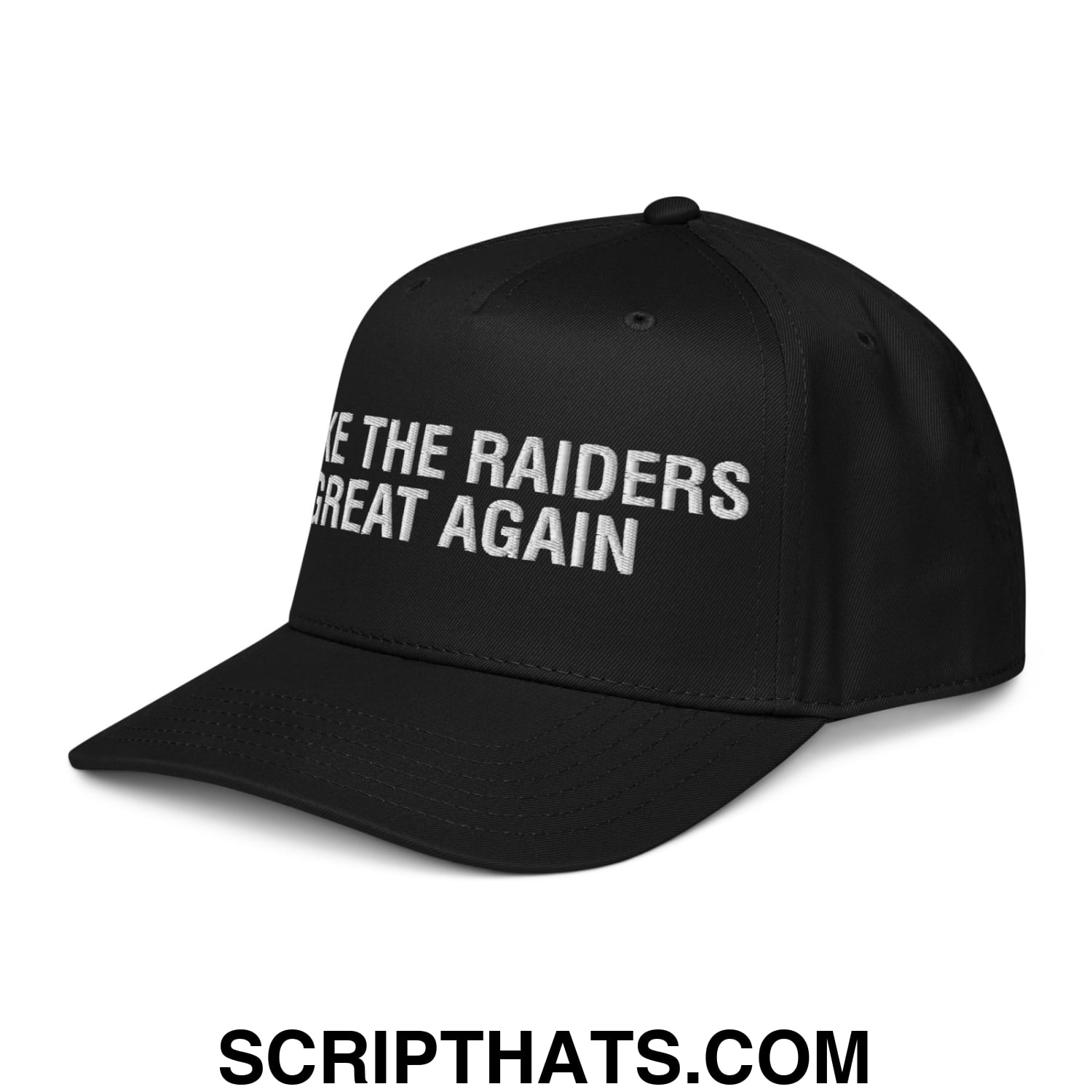 Make The Raiders Great Again 2026 Draft Day Embroidered Baseball Snapback Hat Default Title