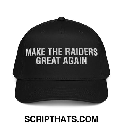Make The Raiders Great Again 2026 Draft Day Embroidered Baseball Snapback Hat Default Title