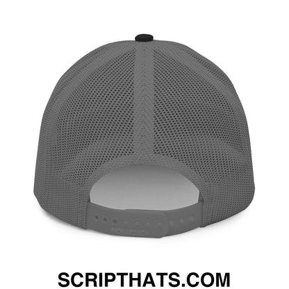 Make The Raiders Great Again 2026 Draft Day Embroidered Classic Mesh Trucker Hat Black Charcoal