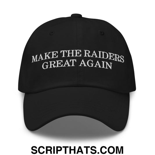 Make The Raiders Great Again Dad Hat Black