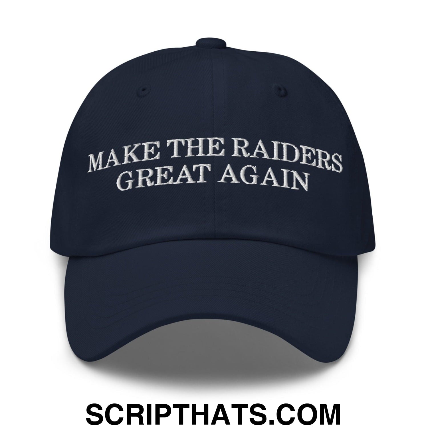 Make The Raiders Great Again Dad Hat Navy