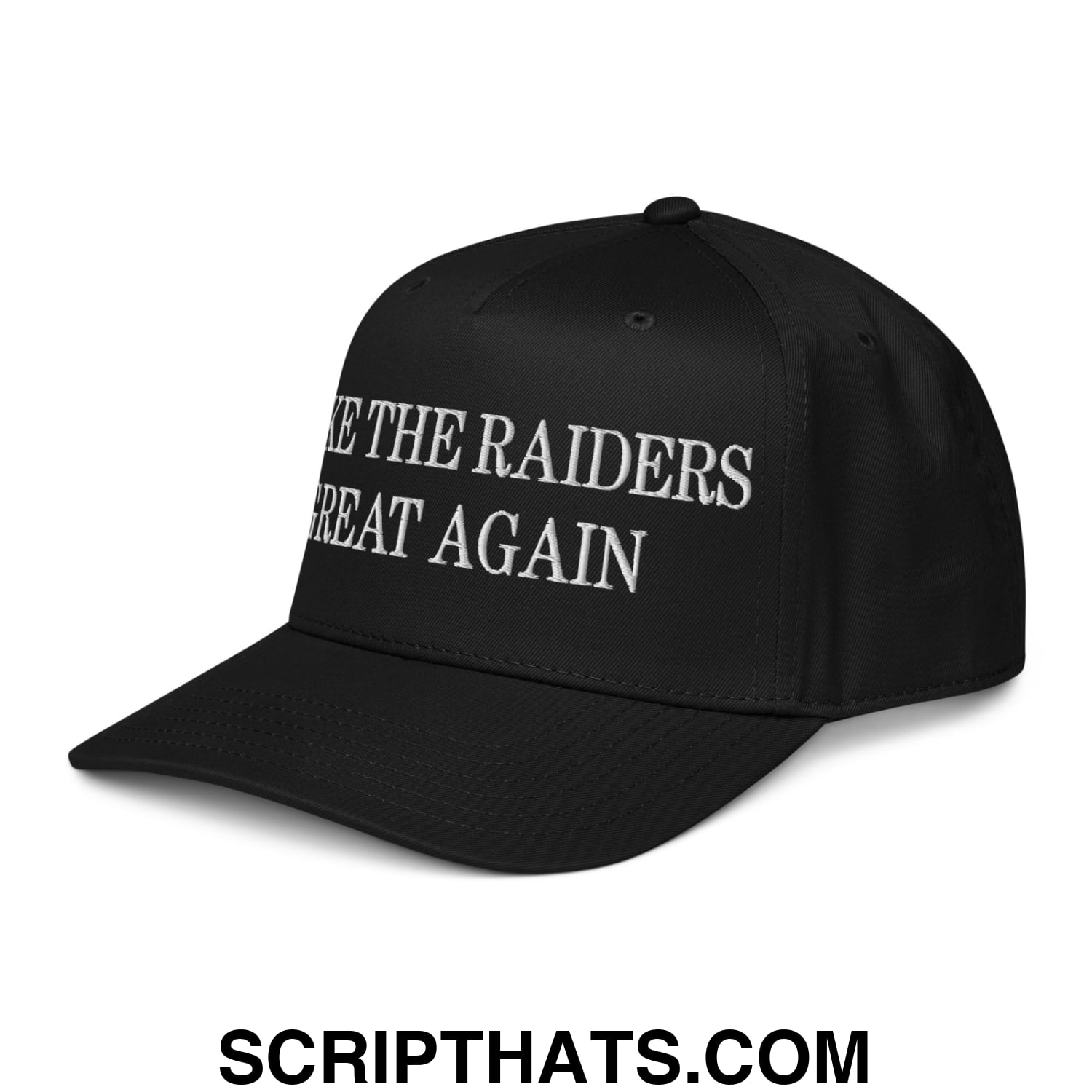 Make The Raiders Great Again Embroidered Baseball Snapback Hat Default Title