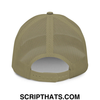 Make Video Horizontal Again Embroidered Classic Mesh Trucker Hat Loden
