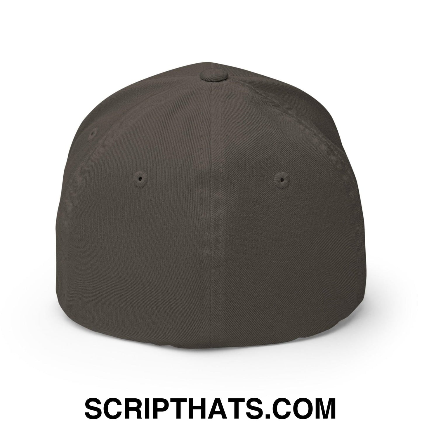 Make Video Horizontal Again Embroidered Stretch Fit Baseball Hat Dark Grey