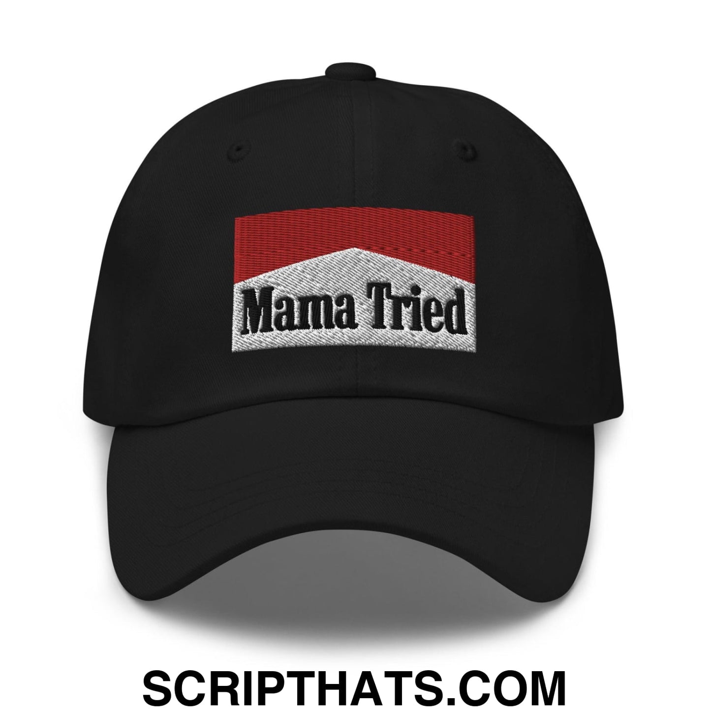 Mama Tried Parody Dad Hat Black