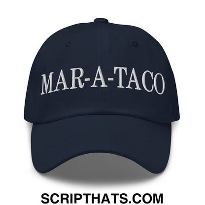 Mar-a-Taco Embroidered Unstructured Dad Hat Navy