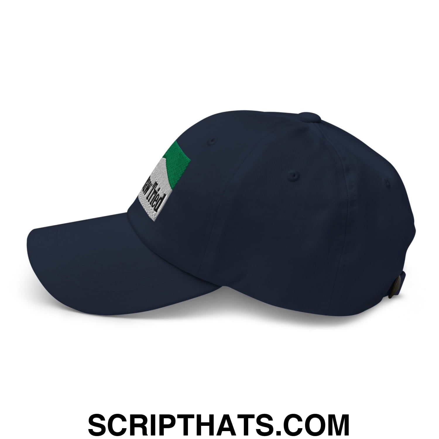 Meemaw Tried Cigarette Menthol Green Embroidered Unstructured Dad Hat Navy